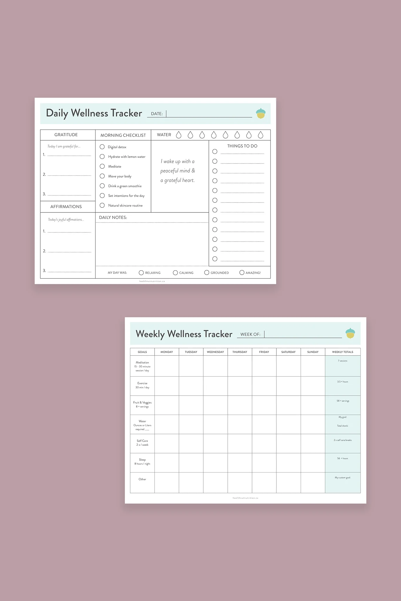 Wellness Tracker & Gratitude Journal - Image 3